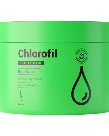 DuoLife Beauty Care Chlorofil Body Scrub - detoxikačný telový peeling  200 ml