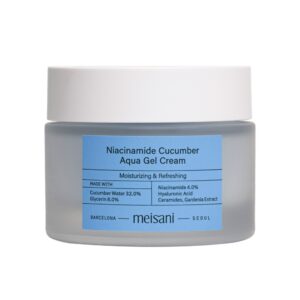 Meisani Niacinamide Cucumber Aqua Gel Cream-hydratačný krémový gél na tvár